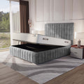 Milan Upholstered Ottoman Bed