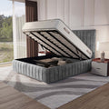 Milan Upholstered Ottoman Bed