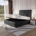 Milan Upholstered Ottoman Bed
