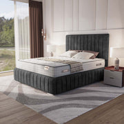 Milan Upholstered Ottoman Bed