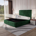 Milan Upholstered Ottoman Bed