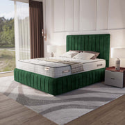 Milan Upholstered Ottoman Bed