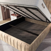 Milan Upholstered Ottoman Bed