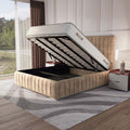 Milan Upholstered Ottoman Bed