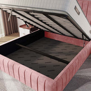 Milan Upholstered Ottoman Bed