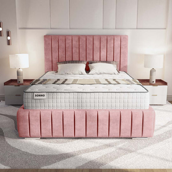 Milan Upholstered Ottoman Bed