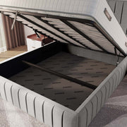 Milan Upholstered Ottoman Bed