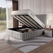 Milan Upholstered Ottoman Bed