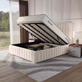 Milan Upholstered Ottoman Bed