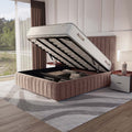 Milan Upholstered Ottoman Bed