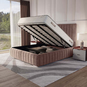 Milan Upholstered Ottoman Bed
