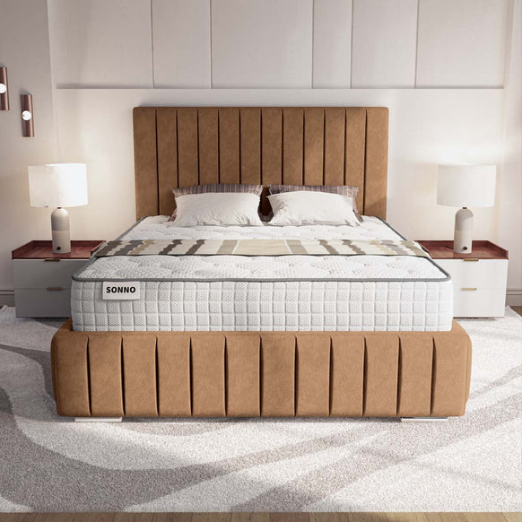 Milan Upholstered Ottoman Bed