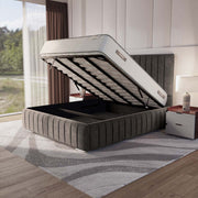 Milan Upholstered Ottoman Bed