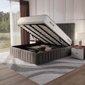 Milan Upholstered Ottoman Bed