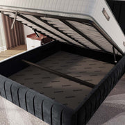 Milan Upholstered Ottoman Bed