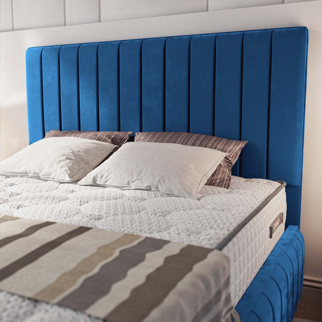 Milan Upholstered Ottoman Bed