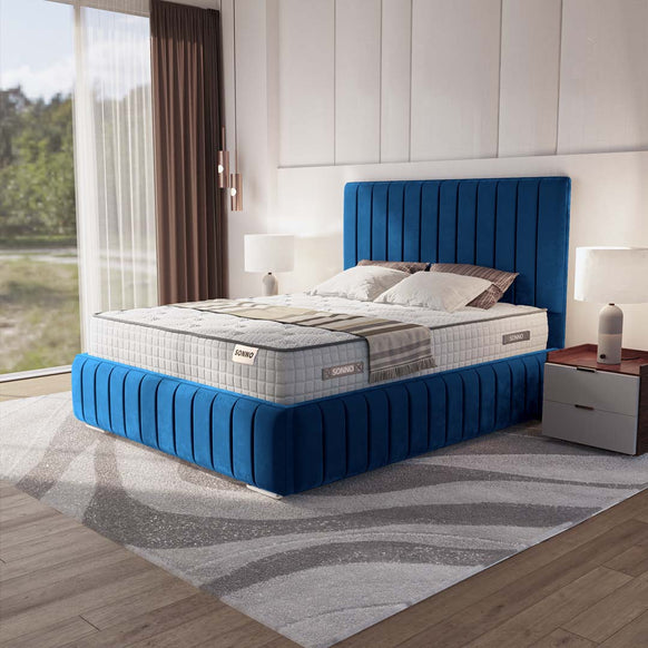 Milan Upholstered Ottoman Bed