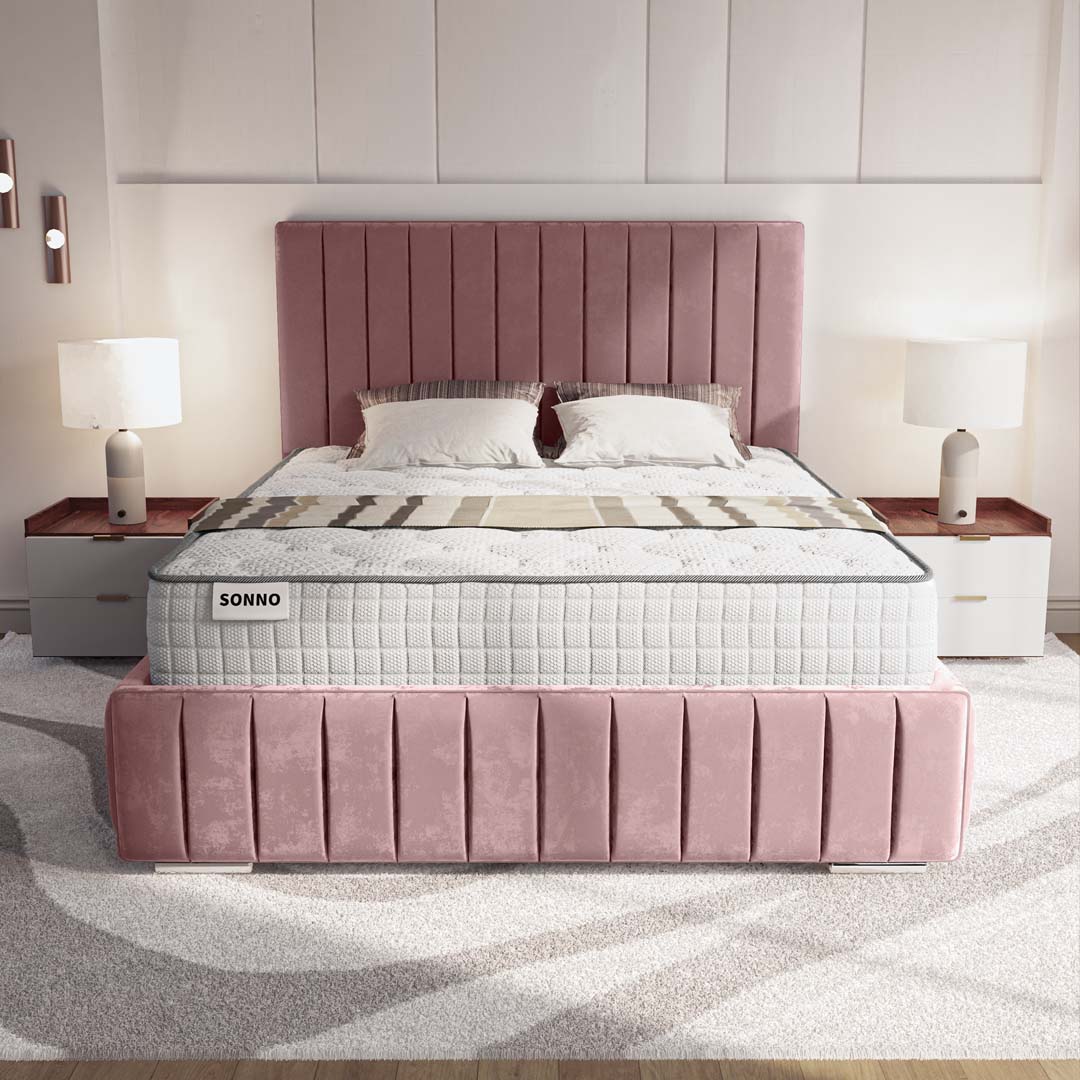 Milan Upholstered Ottoman Bed