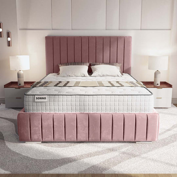 Milan Upholstered Ottoman Bed