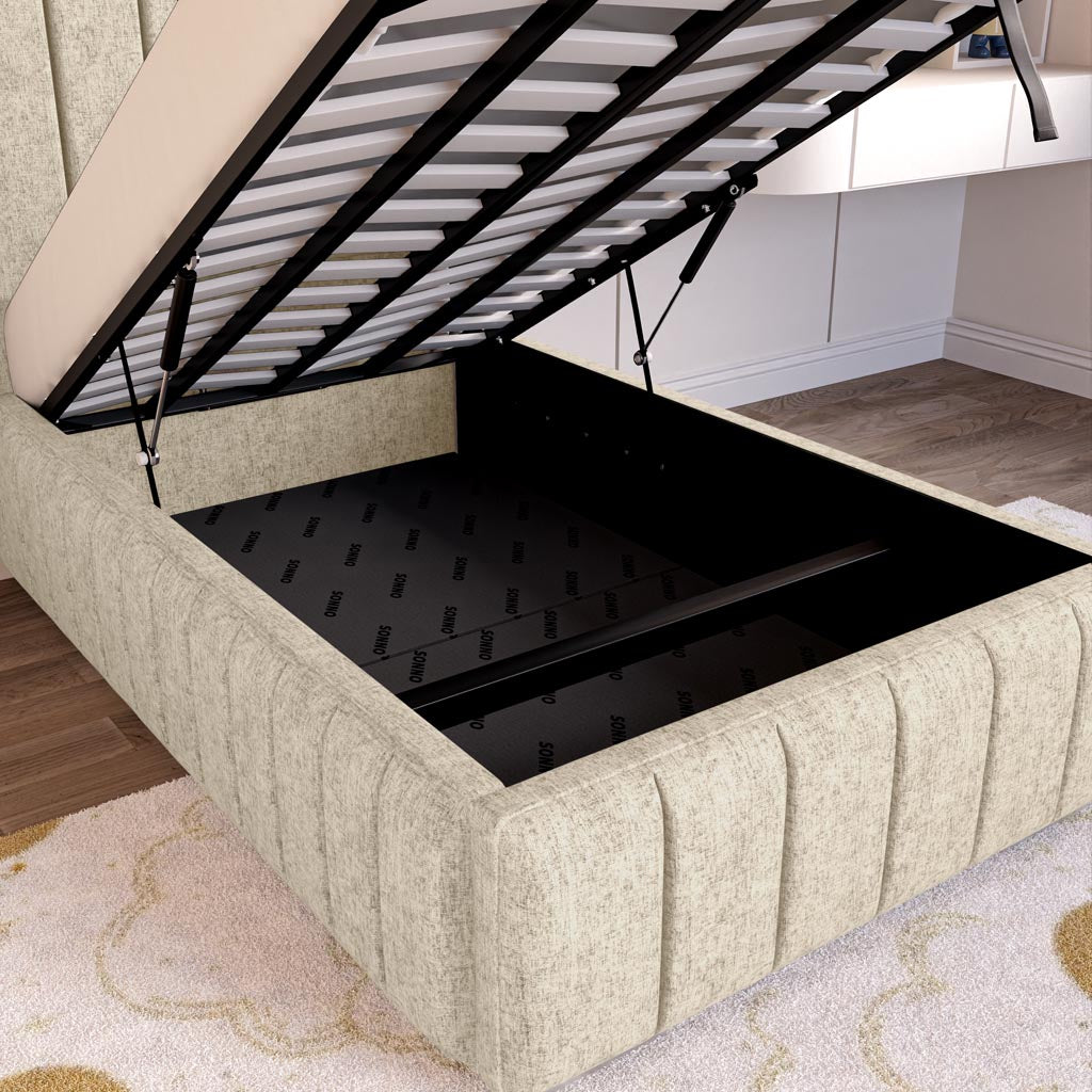Milan Kids Upholstered Ottoman Bed