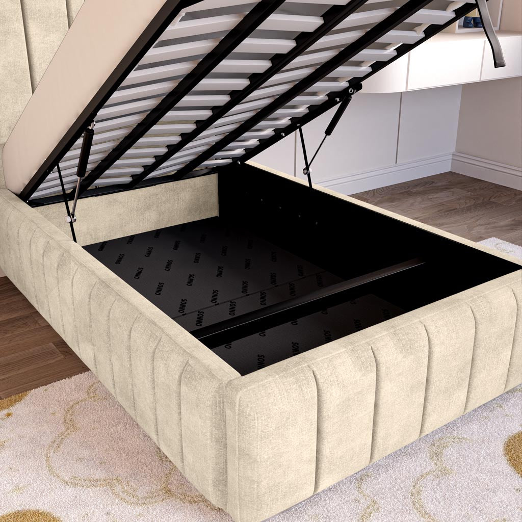 Milan Kids Upholstered Ottoman Bed