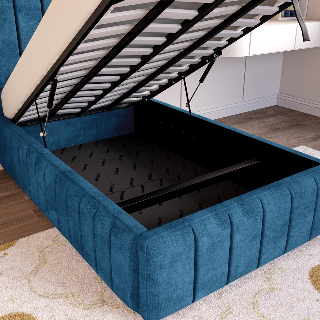 Milan Kids Upholstered Ottoman Bed