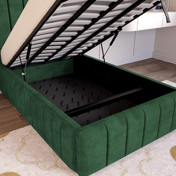 Milan Kids Upholstered Ottoman Bed
