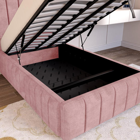 Milan Kids Upholstered Ottoman Bed