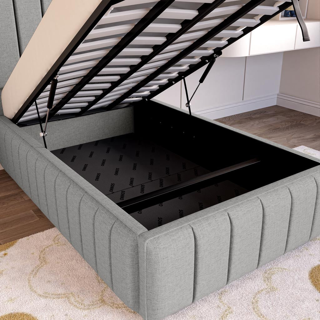 Milan Kids Upholstered Ottoman Bed