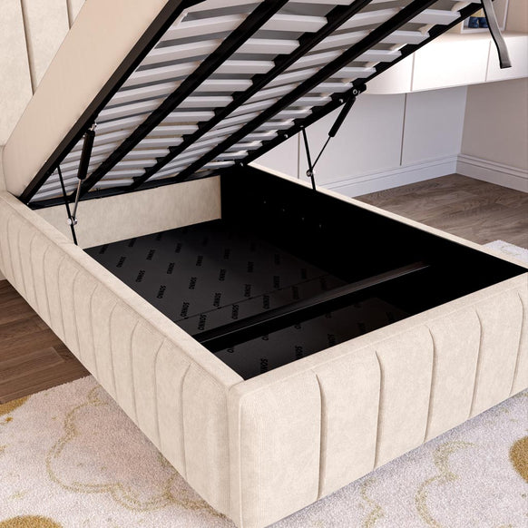 Milan Kids Upholstered Ottoman Bed