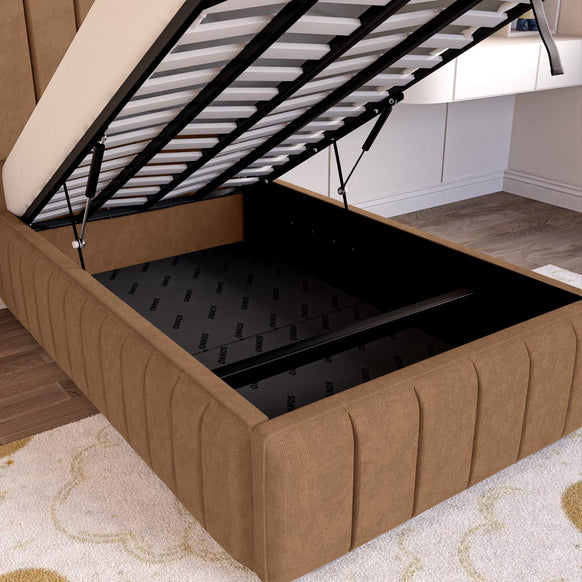 Milan Kids Upholstered Ottoman Bed