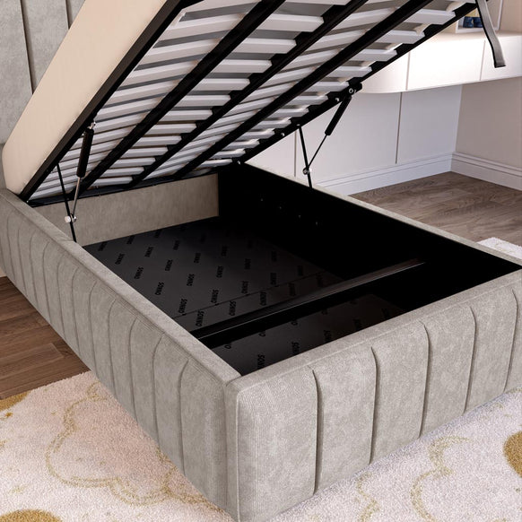 Milan Kids Upholstered Ottoman Bed
