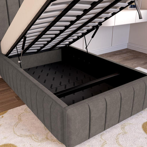 Milan Kids Upholstered Ottoman Bed