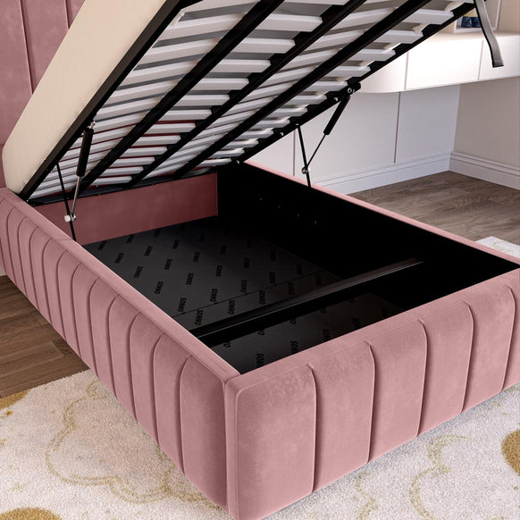 Milan Kids Upholstered Ottoman Bed