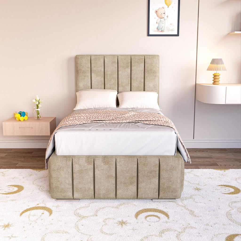 Milan Kids Upholstered Ottoman Bed