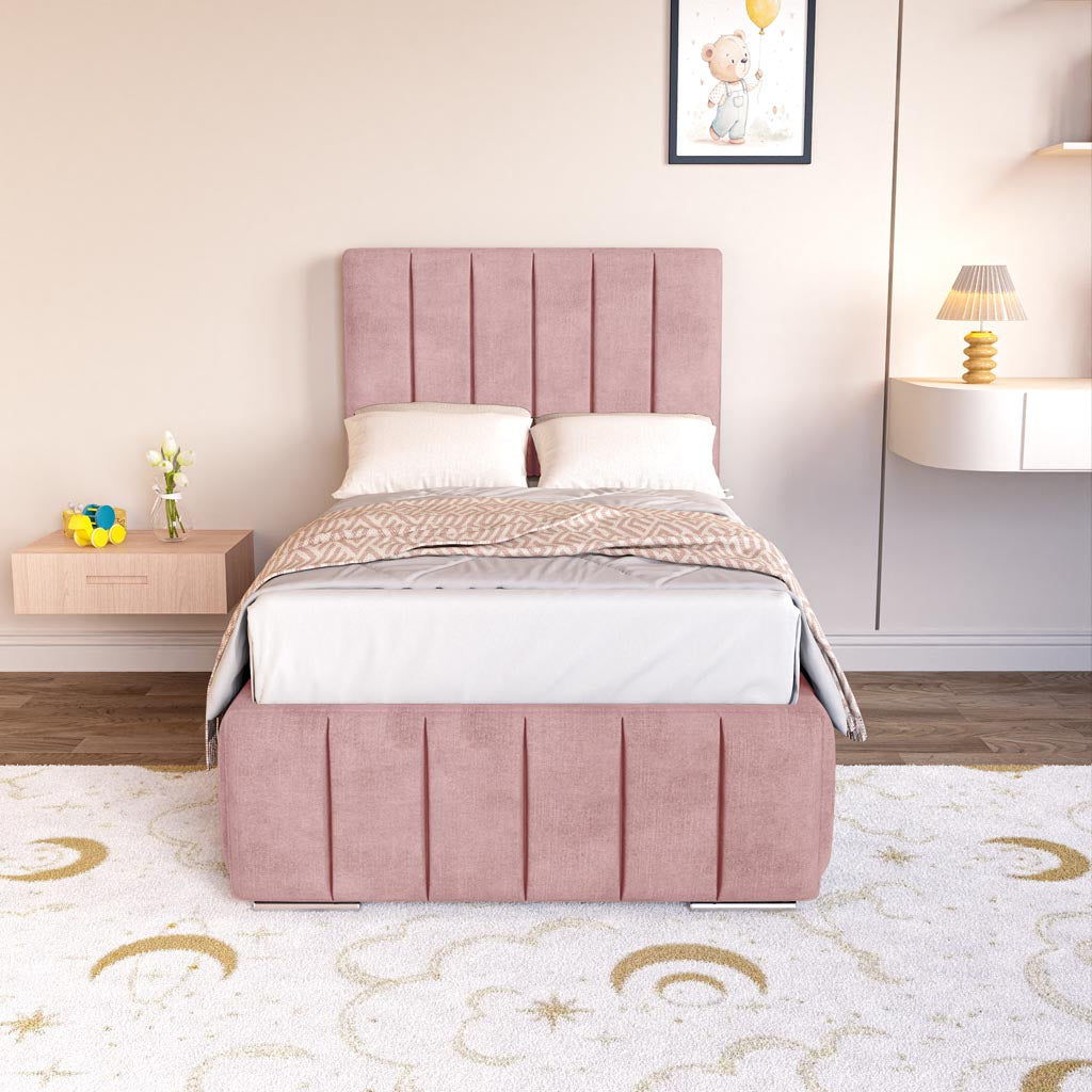 Milan Kids Upholstered Ottoman Bed