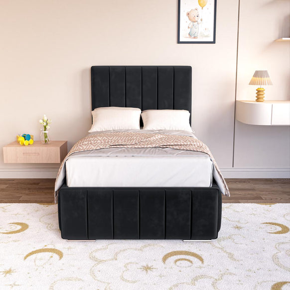 Milan Kids Upholstered Ottoman Bed