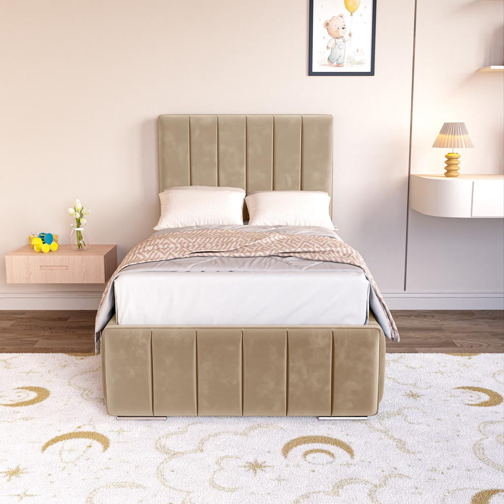 Milan Kids Upholstered Ottoman Bed