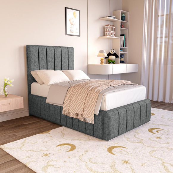 Milan Kids Upholstered Ottoman Bed