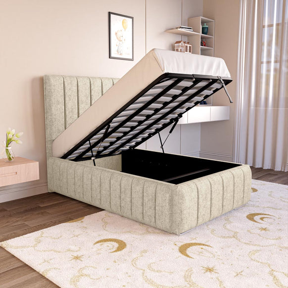 Milan Kids Upholstered Ottoman Bed