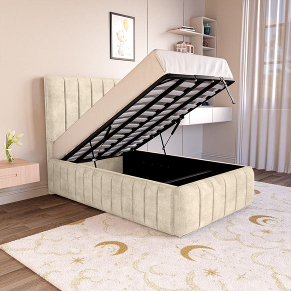 Milan Kids Upholstered Ottoman Bed