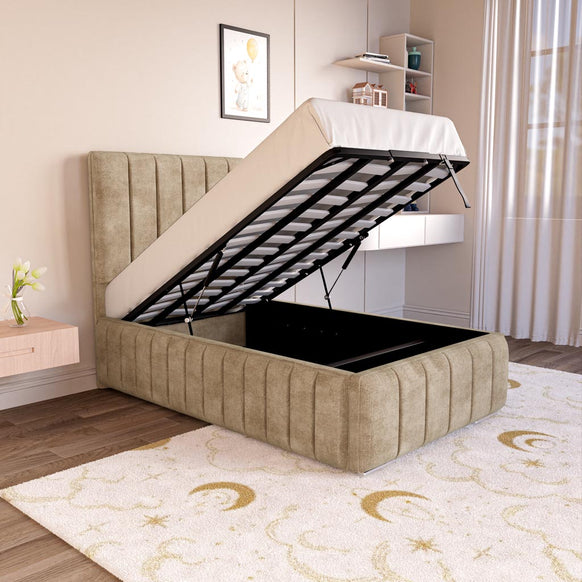 Milan Kids Upholstered Ottoman Bed
