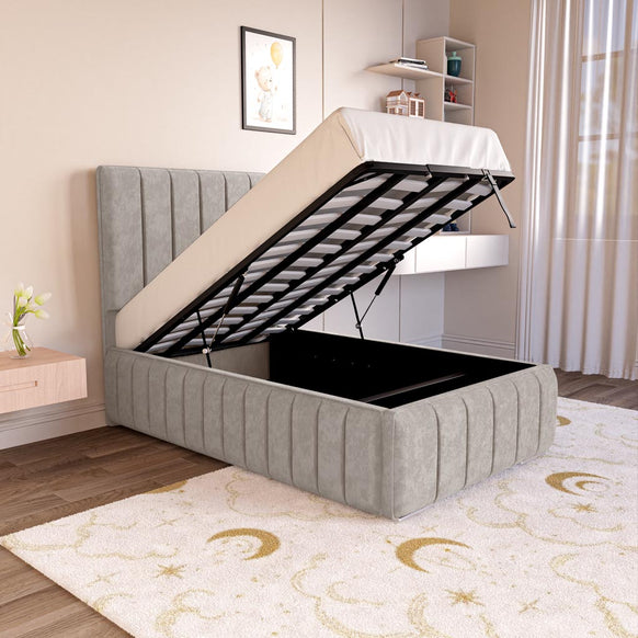 Milan Kids Upholstered Ottoman Bed