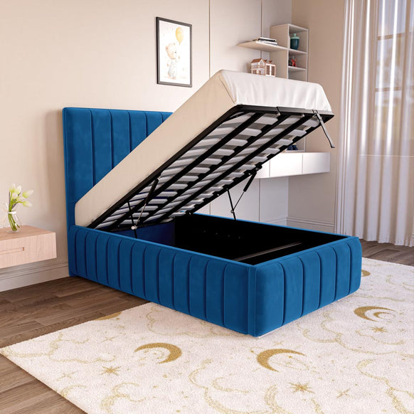 Milan Kids Upholstered Ottoman Bed