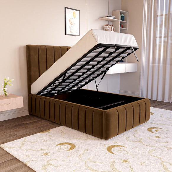 Milan Kids Upholstered Ottoman Bed