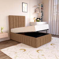 Milan Kids Upholstered Ottoman Bed