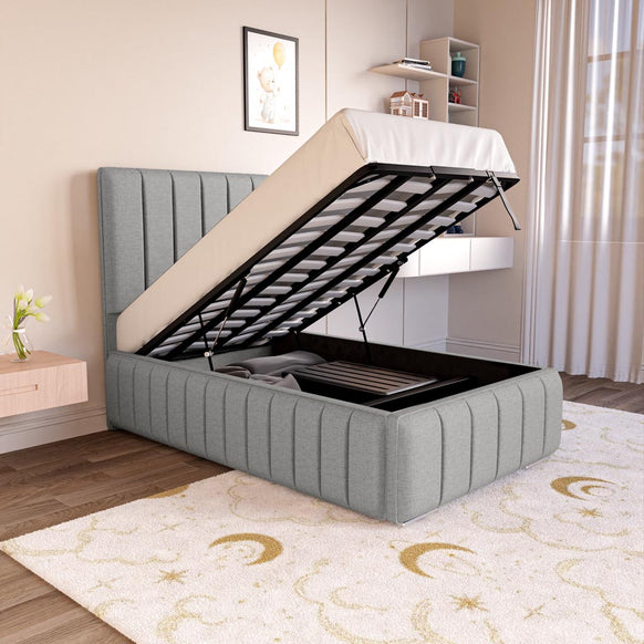 Milan Kids Upholstered Ottoman Bed