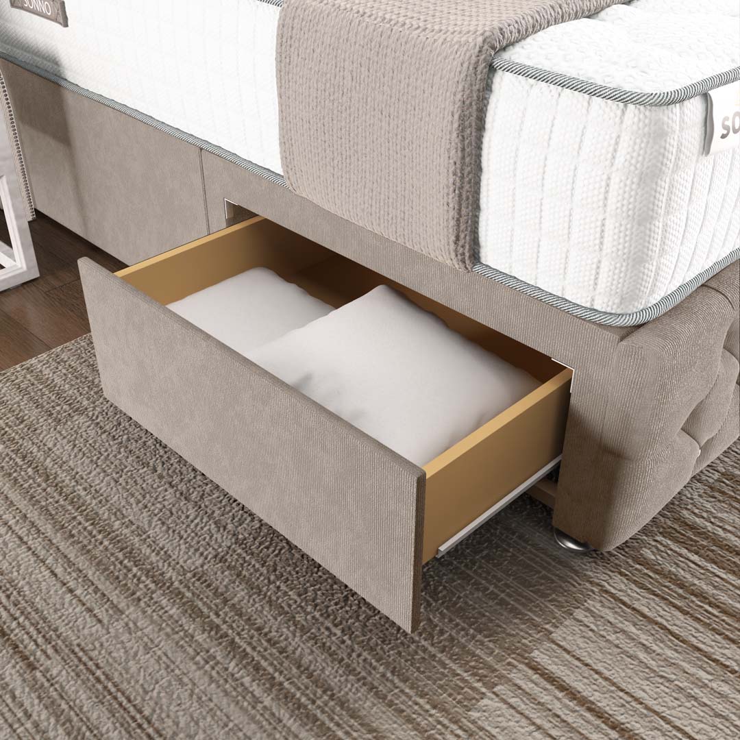 Monaco Wingback Divan Bed