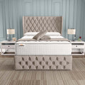 Monaco Wingback Divan Bed