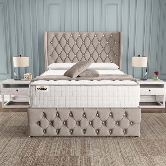 Monaco Wingback Divan Bed